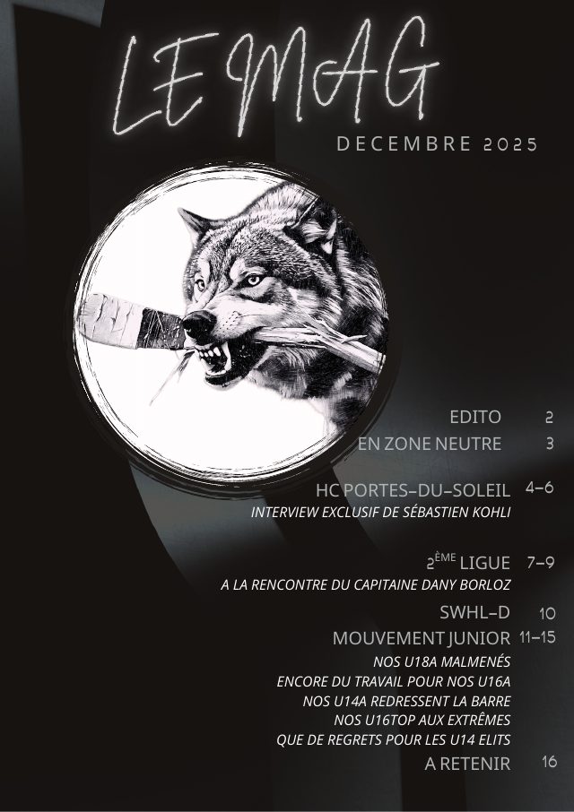 Couverture — Le Mag n°6 — Décembre 2025